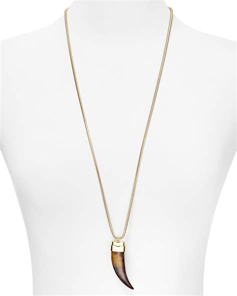 michael kors tortoise horn necklace|Best Deals for Michael Kors Tortoise Necklace .